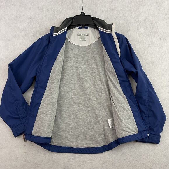 Nike Windbreaker Jacket Womens Size Small 4-6 Blue Full Zip Outdoor Athleisure - Picture 7 of 12